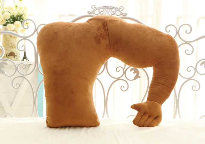 Muscle Man Pillow Cushion