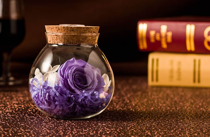  Never Withered Roses Led jar