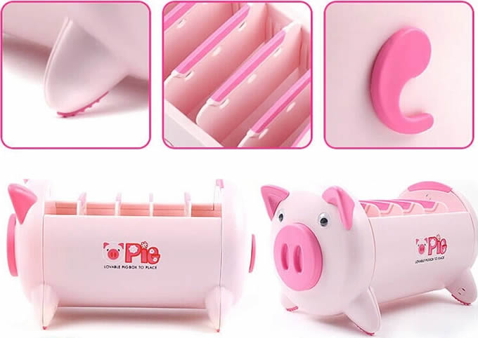  Pig Remote Control Organizer Caddy