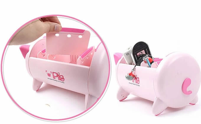  Pig Remote Control Organizer Caddy