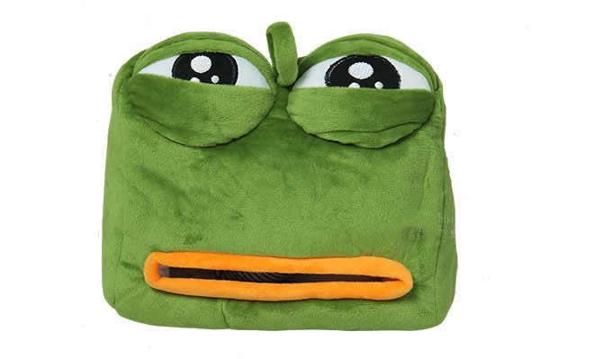  Plush depressed Tissue Box Holder 