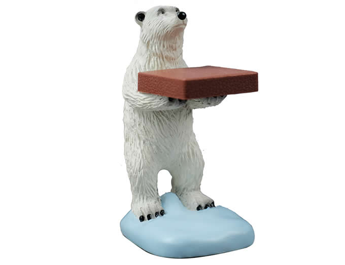 Polar Bear Watch Jewelry Display Stand 