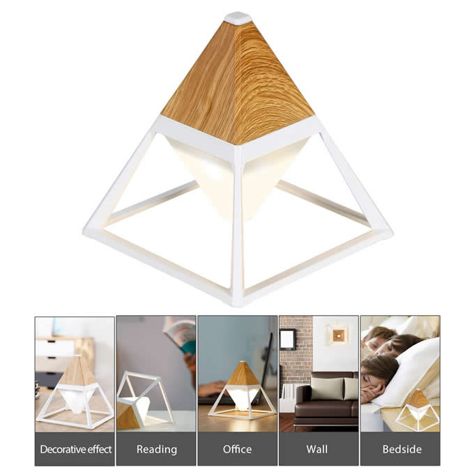  Rechargeable  LED Desk Lamp Touch Control Adjustable Brightness Creative Night Light 
