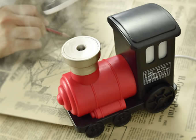  Steam Train Locomotive Engine Car USB Humidifier