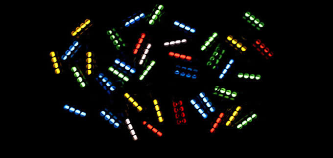 Tritium Nite Self-Luminous Pendant Keychain