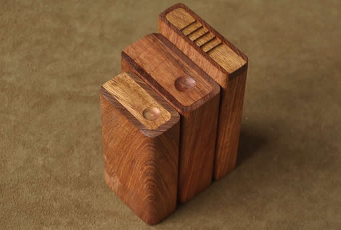 Wooden Cigarette Case 