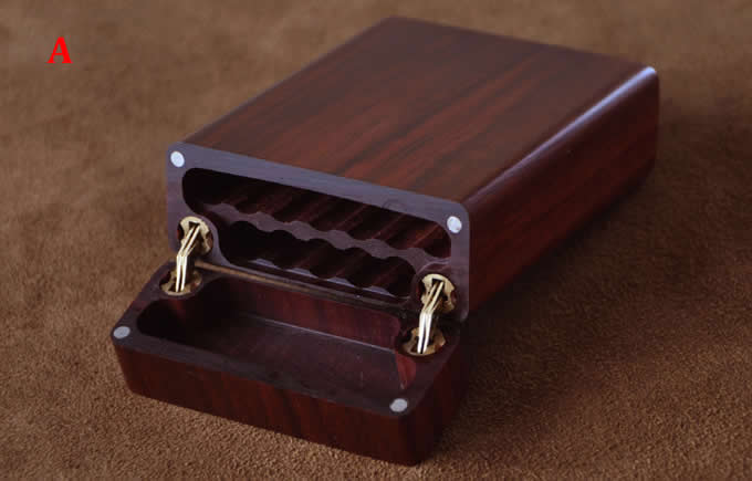  Wooden Cigarette Case Holder Cigarette Box  