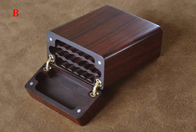  Wooden Cigarette Case Holder Cigarette Box  