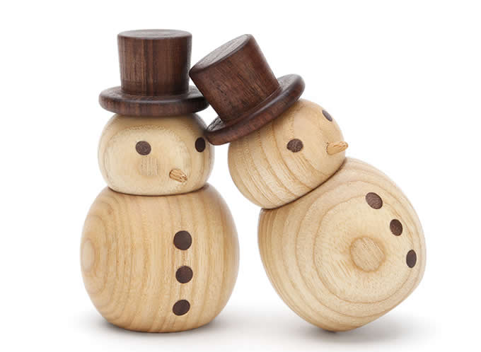  Wooden Snowman Car Aromatherapy Essential Oil Diffuser