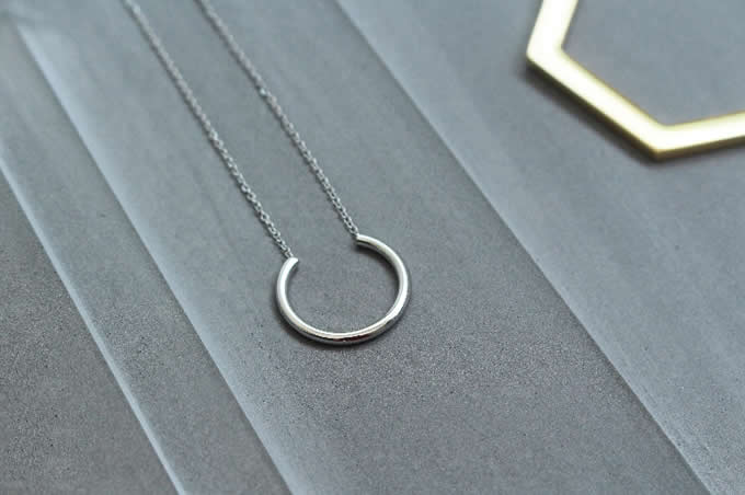  Concrete Jewelry Ring Display Tray Necklace Showcase Storage Holder Organizer