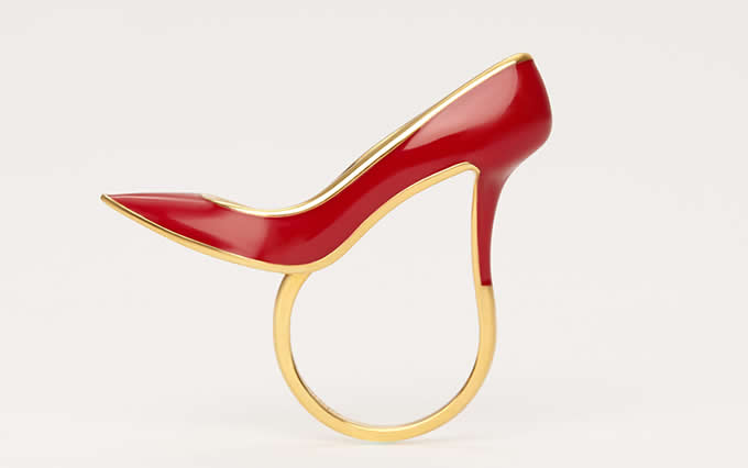  High Heel Shoe Ring