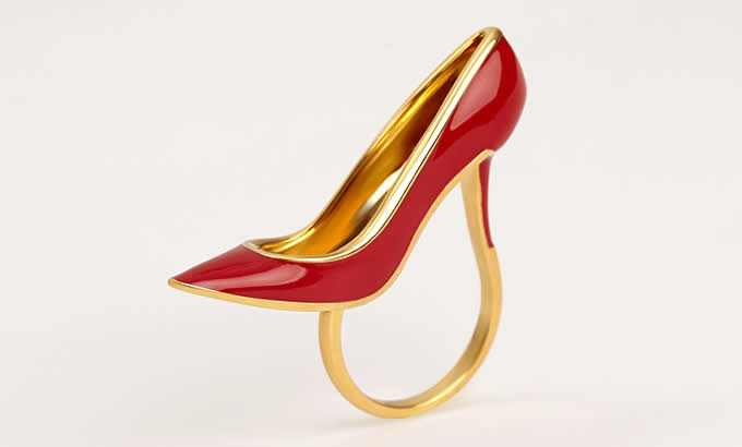  High Heel Shoe Ring