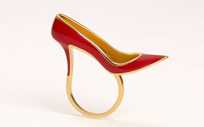  High Heel Shoe Ring