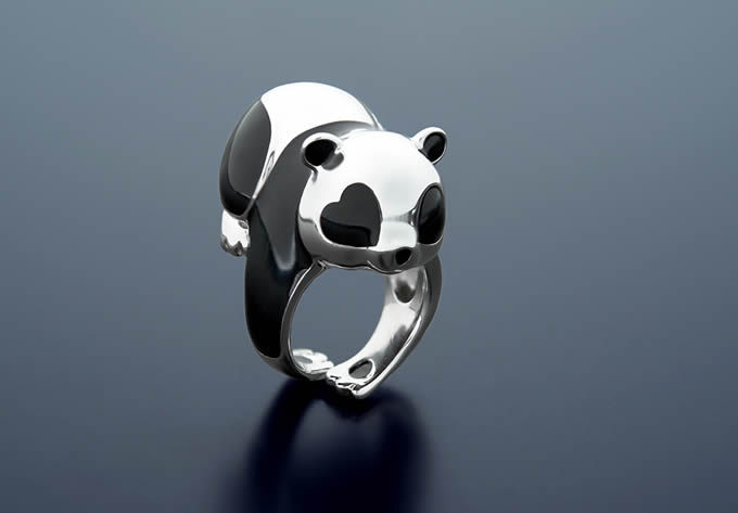 Hug Me Panda Ring