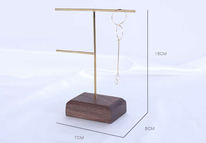  Modern Design Black walnut  Jewelry Tree Display Stands Organizer 