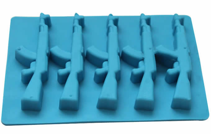 AK-47 Shaped Ice-Cube Tray