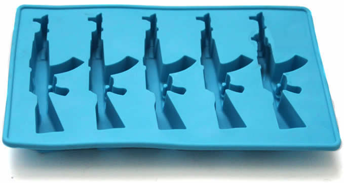 AK-47 Shaped Ice-Cube Tray