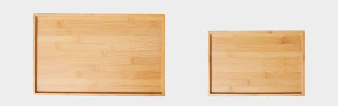   Bamboo Square Serving Tray