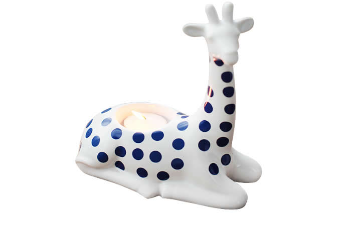 Ceramic Giraffe Candle Holder