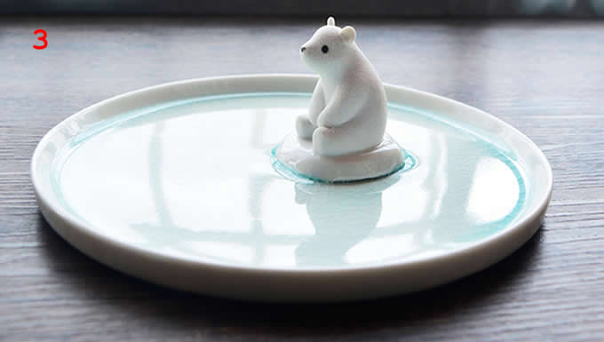  Cute Polar Bear Fruit Salad Nut Bowl