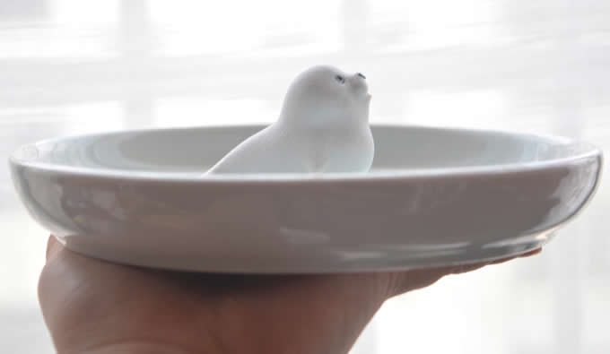  Cute Sea Lion Fruit Salad Nut Bowl