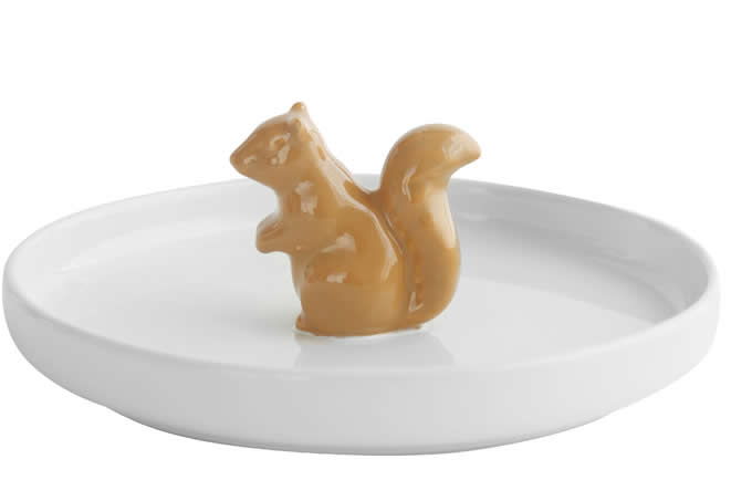  Cute Squirrel Fruit Salad Nut Bowl