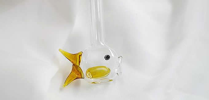 Fish Glass Drinking Straw