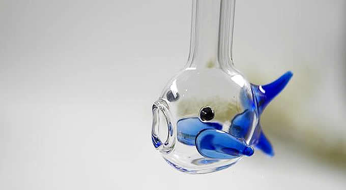 Fish Glass Drinking Straw