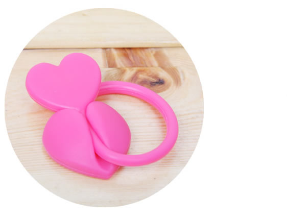 Love Heart Silicone  Bag Seals Storage Set