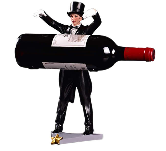   Magician Wine Bottle Holder 