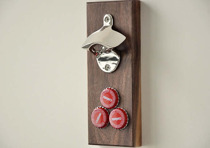    3M Self Adhesive Magnetic  Wall Mount Bottle Opener 