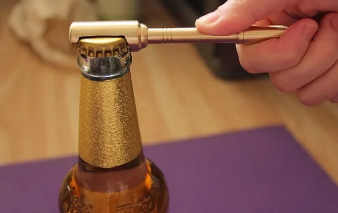 Metallic Brass  Bottle Opener