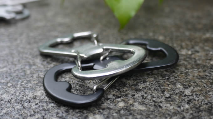 Mini Carabiner Bottle Opener Keychain