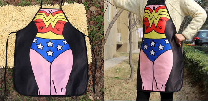 Sexy Comics Wonder Woman Character Apron