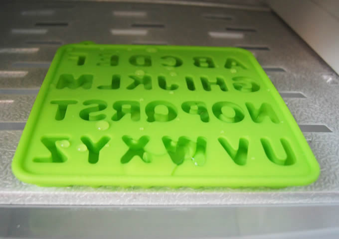 Silicone Alphabet Letter Ice / Bake Tray