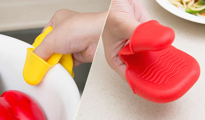 Silicone  Convenient Insulated Handle 