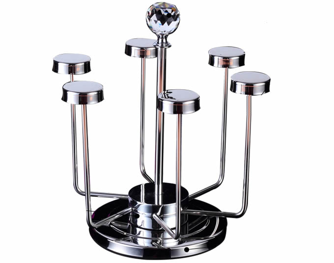 Stainless creative Upside Down Cup Holder 