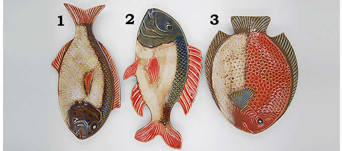 Tropical Fish Porcelain Plate  