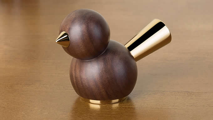 Wooden Bird Bottle Opener