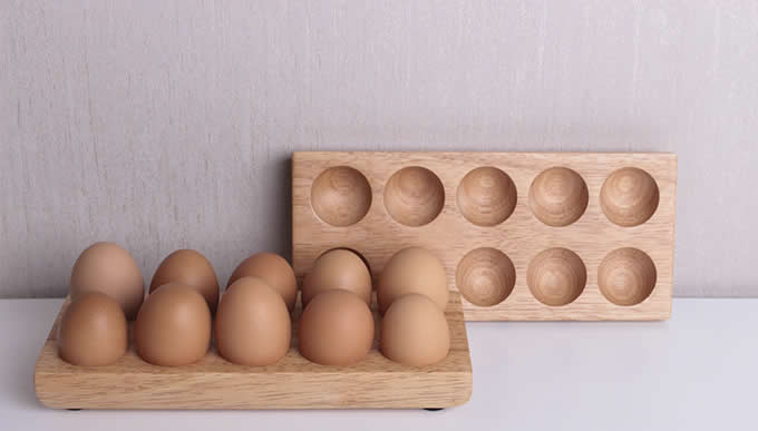 Wooden Egg Crate-10  holes