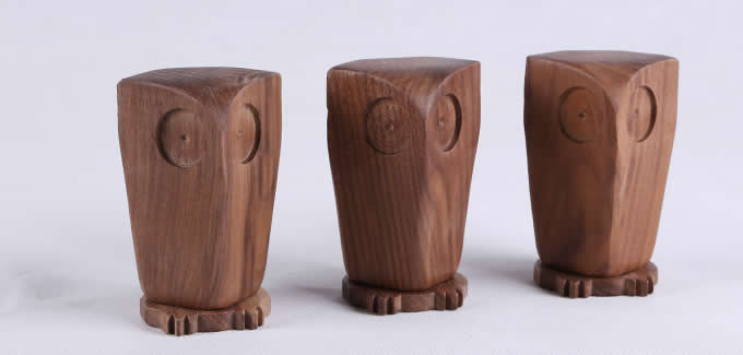  Wooden Owl Toothpick Box Toothpick Case Holder