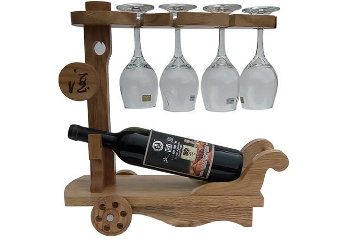 Rack Wine Rack Wine glass shelf Wine Bottle holder Wine Gift Wooden Wine holder Wine Holder