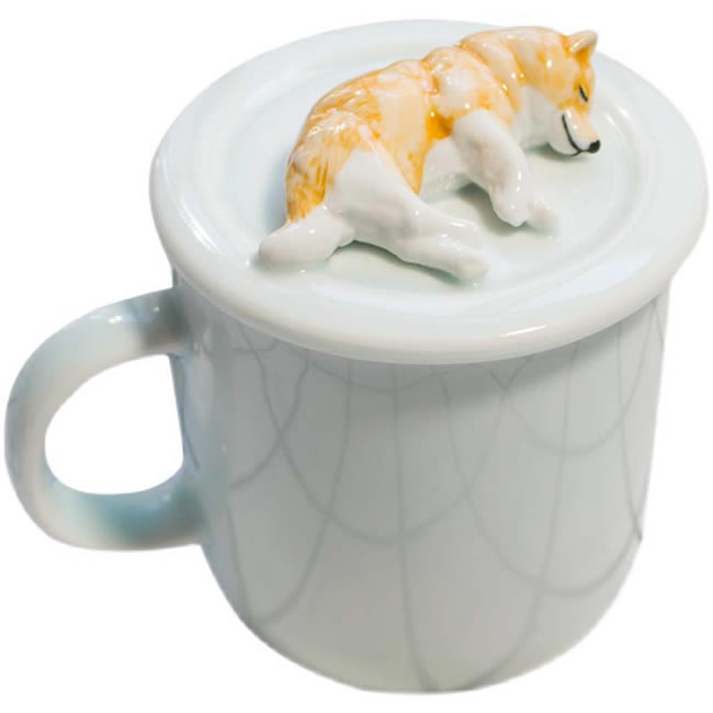 Cute Shiba Inu Ceramic Coffee Cup