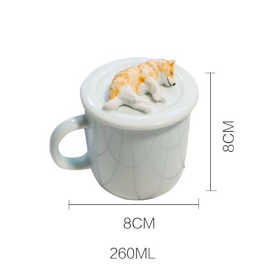 Cute Shiba Inu Ceramic Coffee Cup