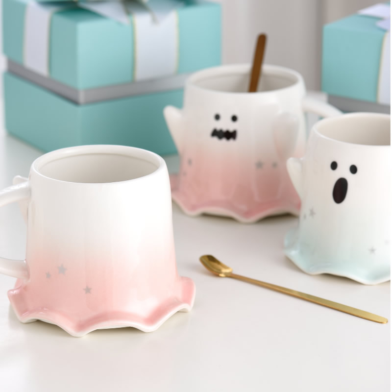 Creative Ghost Ceramic Mug