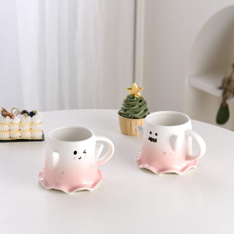 Creative Ghost Ceramic Mug