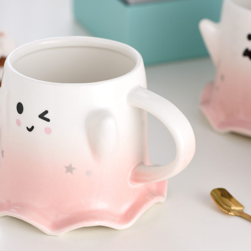 Creative Ghost Ceramic Mug