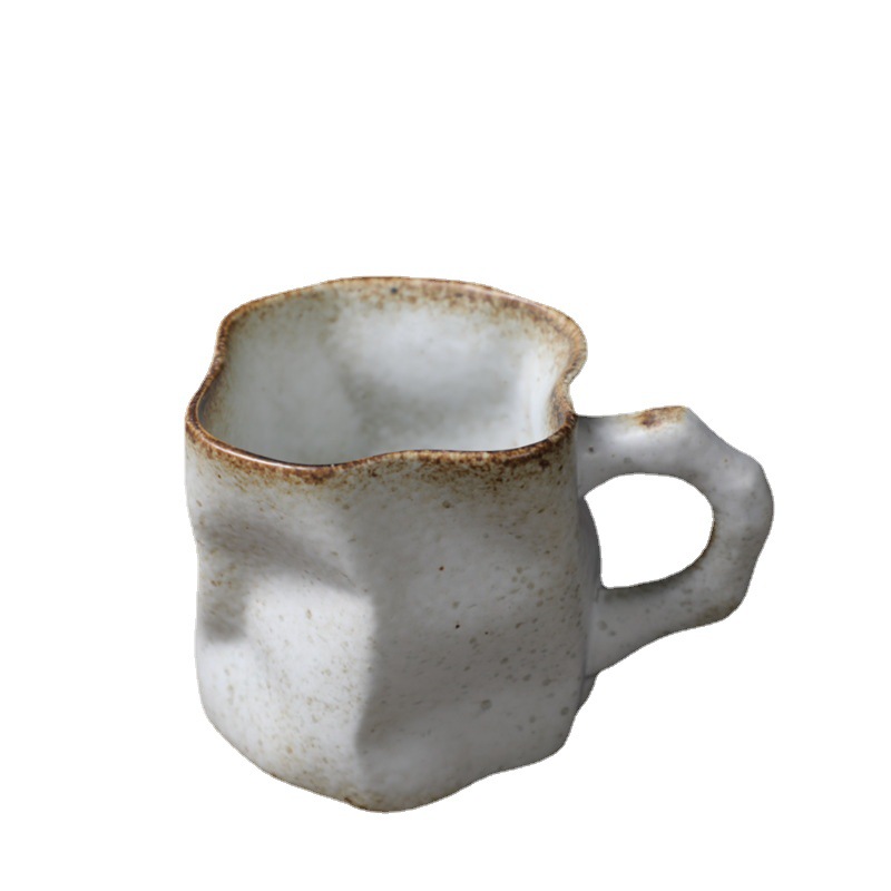 Vintage Irregular Ceramic Coffee Cug