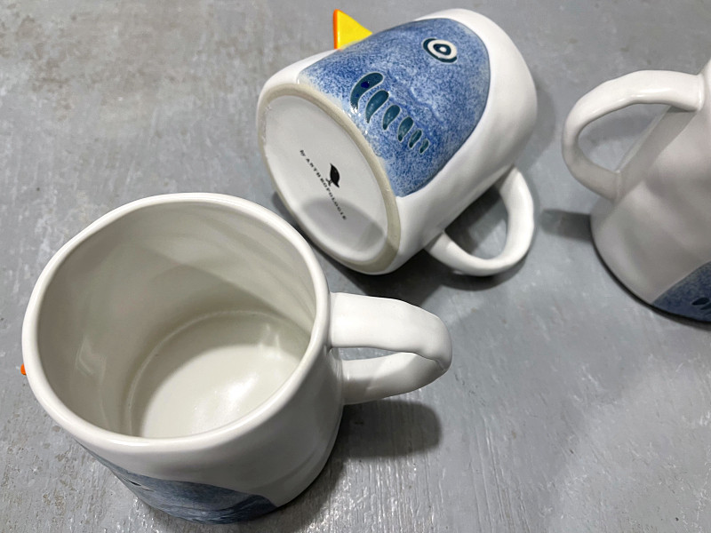 Whimsical Bird Ceramic Mug