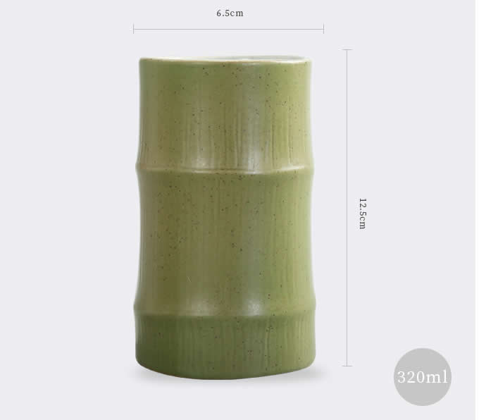   Bamboo style Ceramic Mug